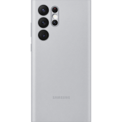 Samsung LED View Cover - Light Gray - for Samsung Galaxy S22 Ultra