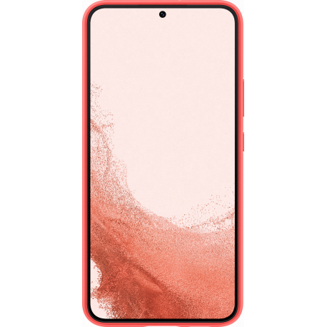 Samsung Silicone Cover - coral - pour Samsung Galaxy S22+