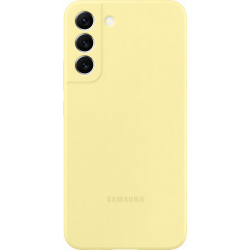 Samsung Silicone Cover - geel - voor Samsung Galaxy S22+
