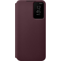 Samsung Clear View cover - Burgandy - pour Samsung Galaxy S22+