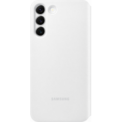 Samsung Clear View cover - blanc - pour Samsung Galaxy S22+