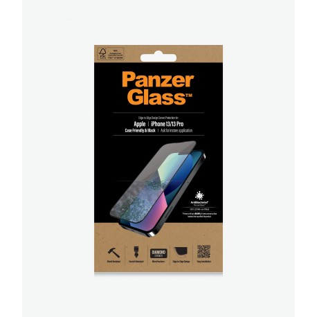 PanzerGlass Protection d'écran en verre trempé Case Friendly Anti
