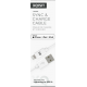 XQISIT Charge & Sync Lightning to USB A 100cm 2.0 - White