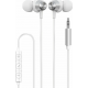 XQISIT In ear wired headset Jack 3.5mm - Blanc 