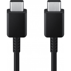 Samsung super fast charging cable USB-C to USB-C (1.8m) - 25W (3A) - black