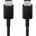 Samsung super fast charging cable USB-C to USB-C (1.8m) - 25W (3A) - zwart