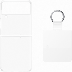 Samsung Clear Cover with Ring - transparant - voor Samsung Galaxy Z Flip4 5G