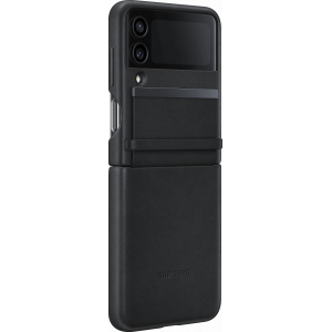 Samsung Flap Leather Cover - Zwart - voor Samsung Galaxy Z Flip4 5G