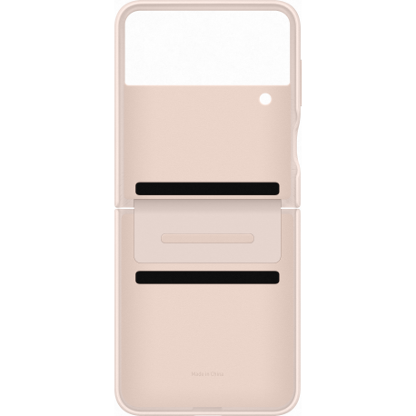 Samsung Flap Leather Cover - Peach - for Samsung Galaxy Z Flip4 5G