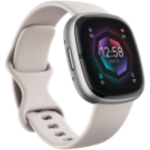 Fitbit Sense 2 - Ivoorwit/Platina