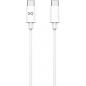 XQISIT Charge & Sync USB-C to USB-C 2.0 100cm - Blanc