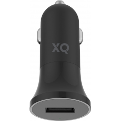 XQISIT Car Charger 2.4A Single USB-A - Noir