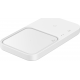 Samsung Wireless Charger Duo (with TA) - fast + watch charging (max 15W) - white
