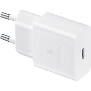 Samsung universele USB-C lader + datakabel C naar C - wit - snel laden (15W)