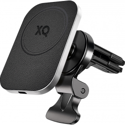 XQISIT Magnetic car charger (Magsafe compatible) - Black