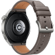 Huawei Watch GT 3 Pro - Titanium Case + Gray Leather Strap (Odin-B19V)