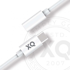 XQISIT Audio/Headphone Adapter USB C to 3.5mm jack - Wit