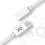 XQISIT Audio/Headphone Adapter USB C to 3.5mm jack - Blanc