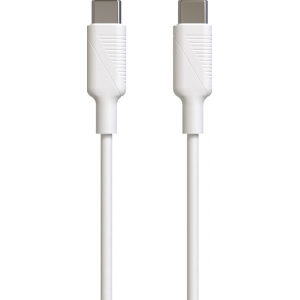 muvit cable usb c/usb c 1.2m white