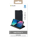 Muvit Recycletek Folio Stand - zwart - voor iPhone 14