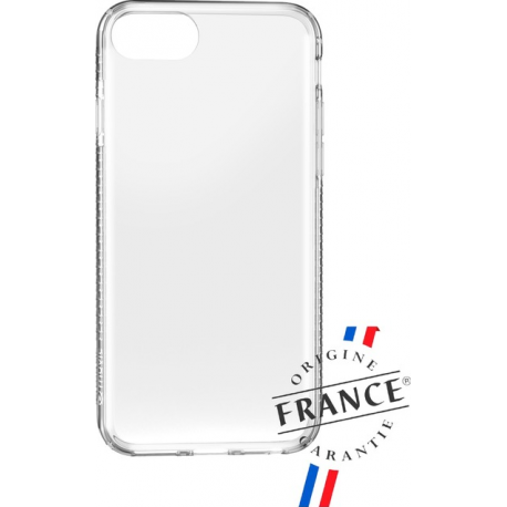 muvit for france transparent reinforced soft cover - iphone SE/8/7/6