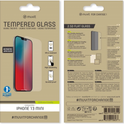 muvit tempered glass- iphone 13 mini