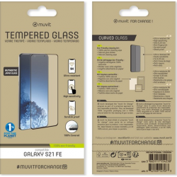 muvit tempered glass- samsung s21 fe