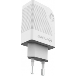 muvit homecharger pd 20w + qc 3.0 18w white