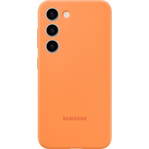 Samsung Silicone Cover - Orange - pour Samsung Galaxy S23