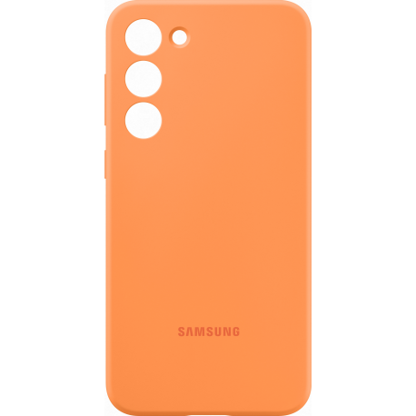 Samsung Silicone Cover - Orange - for Samsung Galaxy S23+