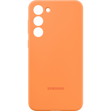 Samsung Silicone Cover - Orange - pour Samsung Galaxy S23+