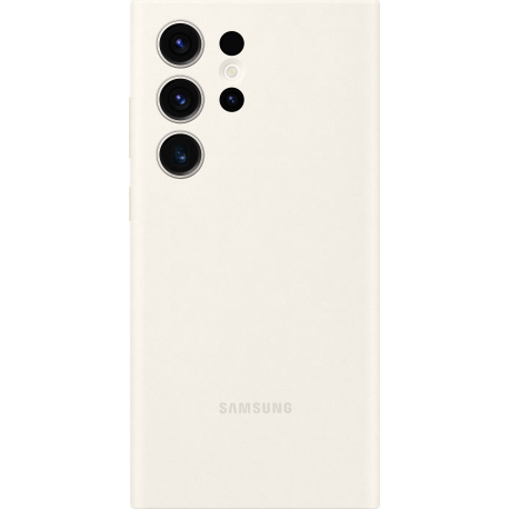 Samsung Silicone Cover - Katoen - voor Samsung Galaxy S23 Ultra