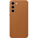 Samsung Leather Cover - Camel - for Samsung Galaxy S23+