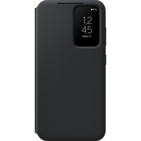 Samsung Smart View Wallet Cover - Black - for Samsung Galaxy S23