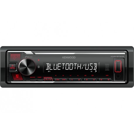 Kenwood KMM-BT209 car media receiver Black 200 W Bluetooth