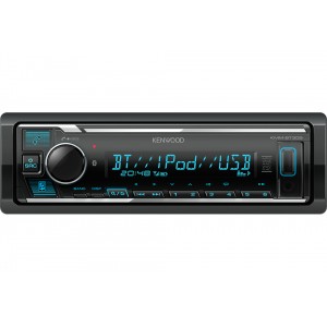 Kenwood KMM-BT309 récepteur multimédia de voiture Noir 200 W Bluetooth