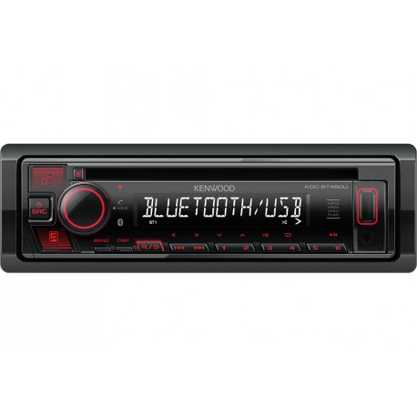 Kenwood KDC-BT460U car media receiver Black 200 W Bluetooth