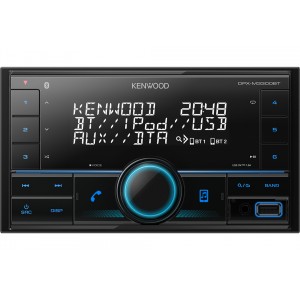 Kenwood DPX-M3300BT récepteur multimédia de voiture Noir 200 W Bluetooth