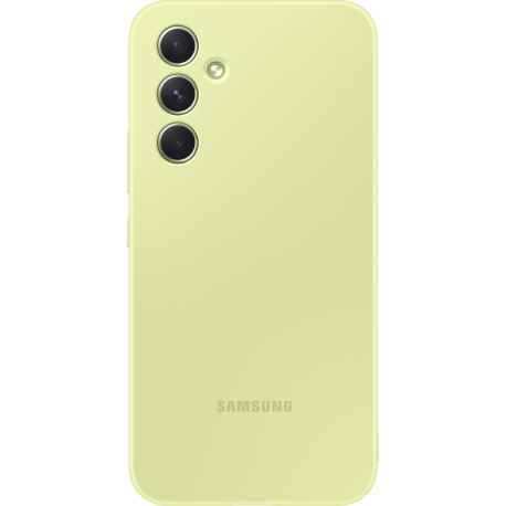 Samsung silicone cover - Limoengroen - voor Samsung Galaxy A54