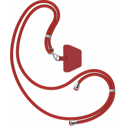 XQISIT - Universal cord strap - Rouge