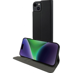 Muvit For Change Recycletek Folio Stand - black - for iPhone 15