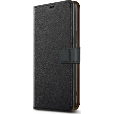 XQISIT Slim Wallet - noir - pour Apple iPhone 15 Plus