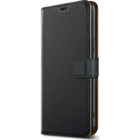 XQISIT Slim Wallet - zwart - voor Apple iPhone 15 Plus