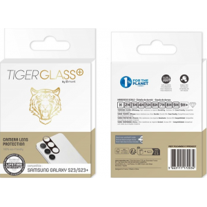 Muvit Tiger Glass Plus Camera Lens - Transparent - pour S23/S23 Plus