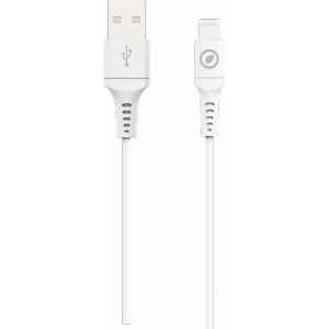 muvit cable usb a/lightning mfi 1.2m - white