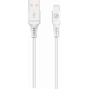 muvit cable usb a/lightning mfi 1.2m - white