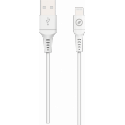 muvit for change cable usb a/lightning mfi 1.2m - blanc