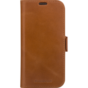 DBramante slim wallet bookcover Copenhagen - tan - for Apple iPhone 15 Plus