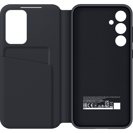 Samsung Smart View Wallet Cover - Black - for Samsung Galaxy S23 FE