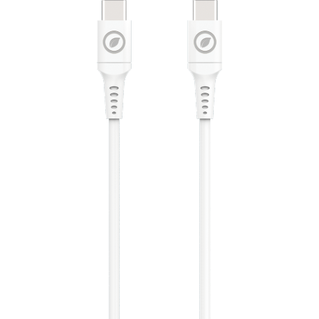 Muvit For Change Kabel USB-C naar USB-C 1.2M - Wit